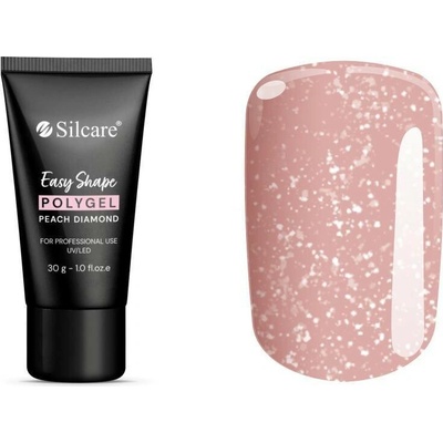 Silcare POLY gel Easy Shape PEACH DIAMOND 30 g