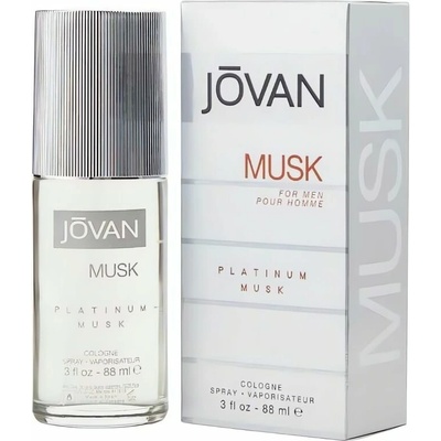 Jovan Musk Platinum Musk kolínská voda pánská 88 ml