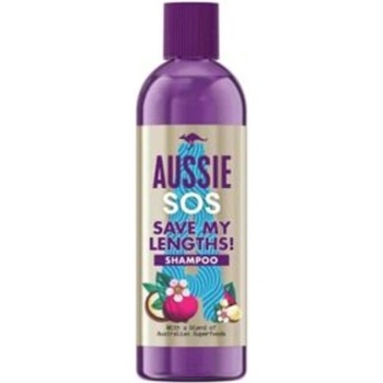 Aussie SOS Save My Lengths! Šampon pro poškozené vlasy 290 ml