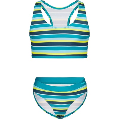 Trollkids Детски комплект бикини Trollkids Girl's Kvalvika Bikini Bikini - Lagoon Blue / Dark Turquoise - размер 128 (EU) (750-2497-0315)