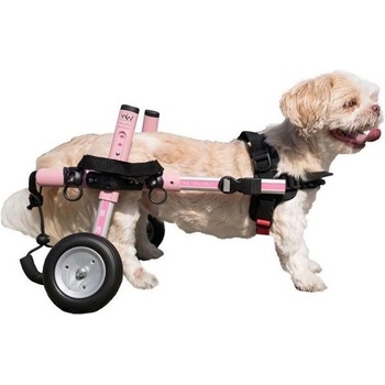 Walkinpets Invalidný vozík Malá 5 11 kg Ružová 5 8 kg 7 15 cm