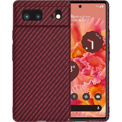 Techsuit Carbonite FiberShell Google Pixel 6 červené
