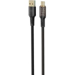 Tellur Кабел Tellur Transparent Series USB към USB-C - 1 м (TLL155711)