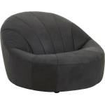 Premier Housewares Черно кожено кресло Hoxton - Premier Housewares (5528290)