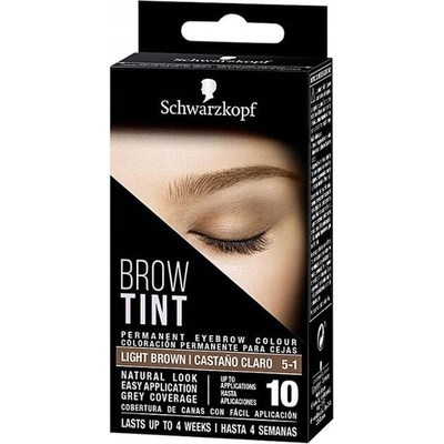 Schwarzkopf Brow Tint 5-1 barva na obočí Light Brown 17 ml – Zbozi.Blesk.cz