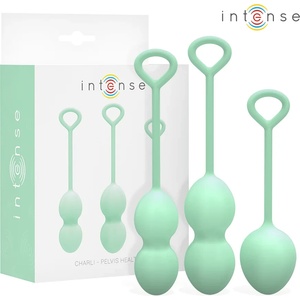  Вагинални топчета, три нива на стимулация - Charli Kegel Balls Green (D-244433)