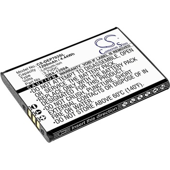 Cameron Sino Батерия за мобилен телефон DORO 7030, 7031, 7080, DFC-0270 DBX-1350A LiIon 3, 7V 1200mAh CAMERON SINO (CS-DEP703SL)