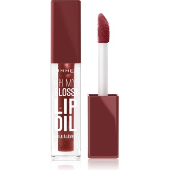 Rimmel Oh My Gloss! Lip Oil масло от нар с хидратиращ ефект цвят 008 Deep Cherry 4.5ml
