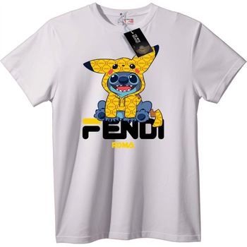 NOONEBRAND Тениска Stitch Fendi Рим - S, Black
