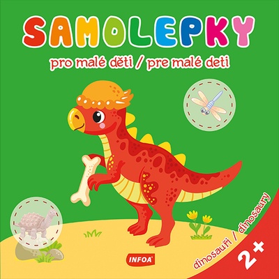 Samolepky pro malé děti Samolepky pre malé deti Dinosauři