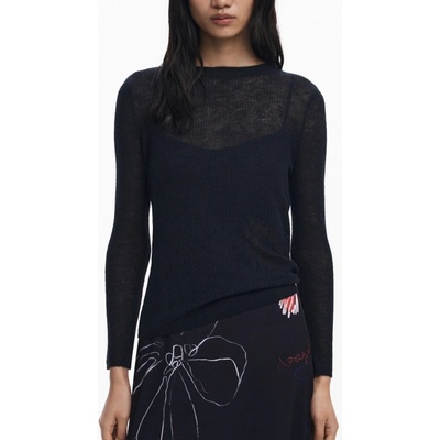 Desigual Дълга рокля за жени desigual, Размер l, Цвят Черен (25wwvk25_ne2000)