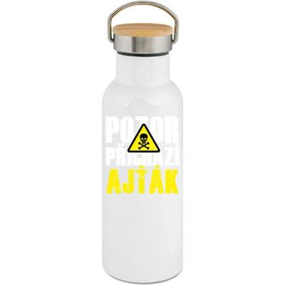 123TRIKO termoska Pozor přichází Ajťák 500 ml vtipné