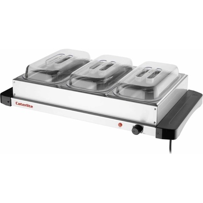 Gastrofans Caterlite ohřívač jídla pro 3x 1/3 GN - 400 W