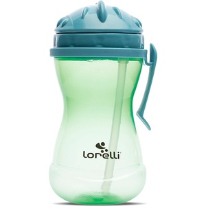 Baby Care СПОРТНА БУТИЛКА С ДРЪЖКa blue/green и сламка (10230090004)