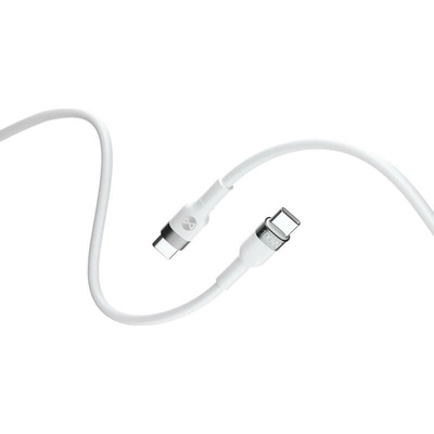 Forever GSM115430 Flexible USB-C/USB-C, 100W, 2m, bílý