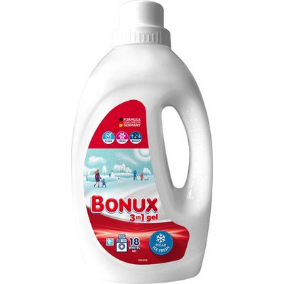 Bonux prací gel Ice Fresh bielá 18 PD 900 ml