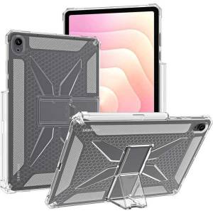 Samsung Galaxy Tab S11 X730/X736 - Прозрачен (TPU+PC) калъф с Протектор, Слот за писалка