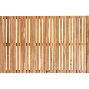 Wenko Изтривалка за баня от акациево дърво, 55 x 85 cm - Wenko (25578100)