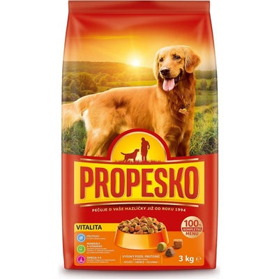 Propesko pes VITALITY 3 kg
