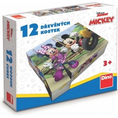 Dino Toys Kubus Mickey a Minnie 12 kostek