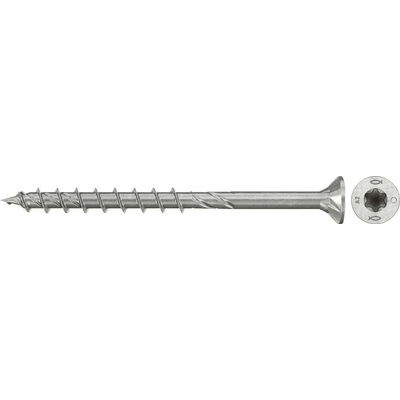 Fischer 574091 skrutky do drevotriesky 6 mm 50 mm TX Nerezová oceľ 100 ks