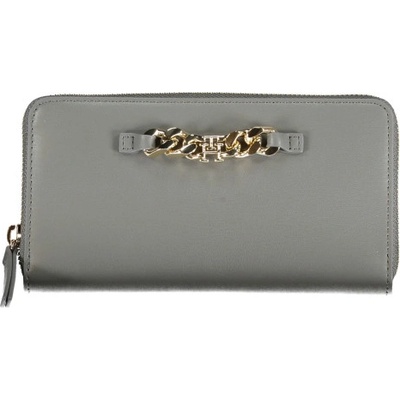 Tommy Hilfiger Дамско портмоне tommy hilfiger, Цвят Сив (aw0aw15608_gr0in)