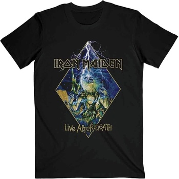 Iron Maiden Риза Live After Death Diamond Unisex Black L (IMTEE115MB03)
