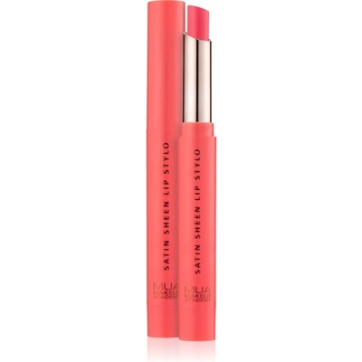 MUA Makeup Academy Satin Sheen saténová rtěnka Romance 1,5 g