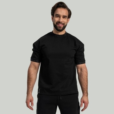 STRIX triko Oversized Heavy Black