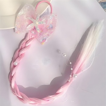 HARAHU Гумичка за коса st-38419 с плитка - Розова / Тип 3 kp38419 (st-38419)