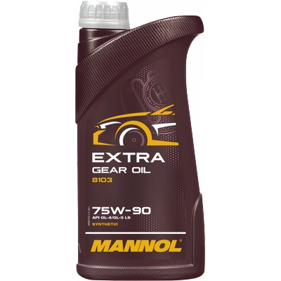 MANNOL Трансмисионно масло MANNOL Extra Gear Oil 75W-90 GL-4/GL-5 LS 1L (4036021102429)