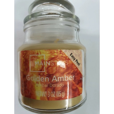 Candle Lite Mainstays Mainstays Golden Amber 85 g