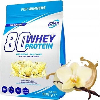 6PAK Nutrition 80 Whey Protein 908 g