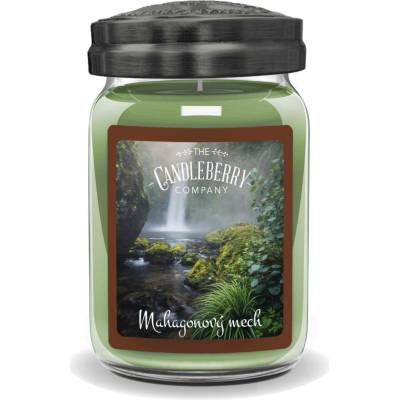 Candleberry Candle Mahagonový mech 624 g
