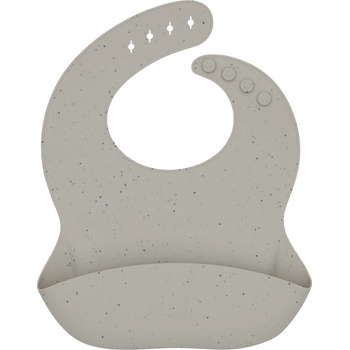 Kikkaboo Силиконов лигавник с джоб Kikkaboo - Platinum Silicone, Sand (31302050036)