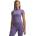 Under Armour Дамска фланелка с къс ръкав Under Armour Womens Motion Short Sleeve Performance Gym Top - Purple/White
