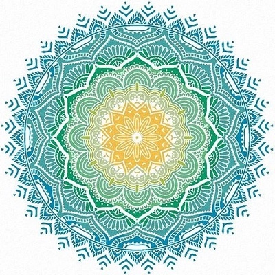 zuty Malování Podle Čísel Mandala Viii 80 x 100 Cm Plátno