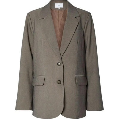 YAS Сако Yas Reemaj blazer - Grey (Grey Melange)