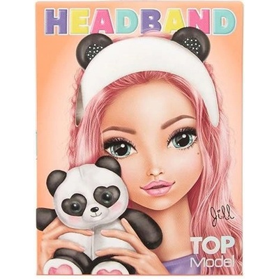 Top Model Kosmetická čelenka s oušky