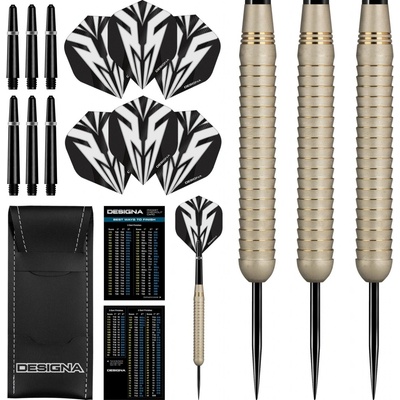 Designa Mako Brass Silver 22g steel