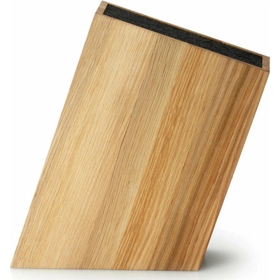 Blok na nože 28 cm, s flexi vložkou, hnědá, dubové dřevo, Continenta