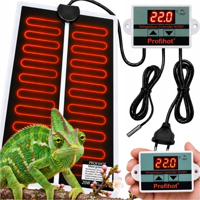 ProfiHot vyhřívací podložka s termostatem 28 x 42 cm 20 W – Zbozi.Blesk.cz