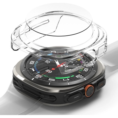 RINGKE SLIM Obal + ochranné sklo Samsung Galaxy Watch Ultra 47mm CLEAR 84110 – Zboží Živě