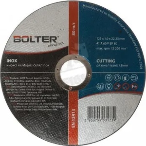 BOLTER 125х1 диск за рязане на inox bolter (xg53173)