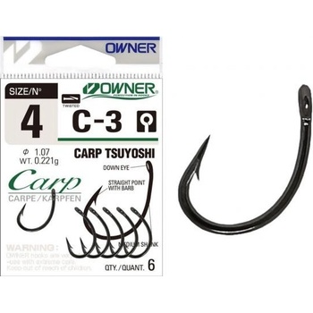 Owner s očkem C-3 50923 vel.4 6 ks