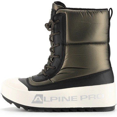 ALPINE PRO Дамска зимна обувка с топла подплата ALPINE PRO ODARA ivy green ALPINE PRO | Zelen | ЖЕНИ | 39