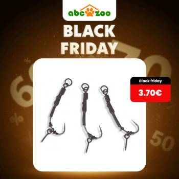 Anaconda Montáž Piercer Ronnie RigCurve Shank Micro Barb 3 ks veľ.4