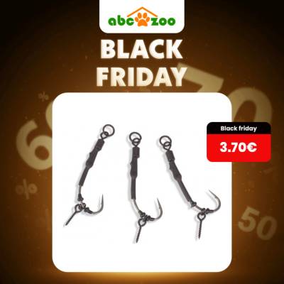 Anaconda Montáž Piercer Ronnie RigCurve Shank Micro Barb 3 ks veľ.4