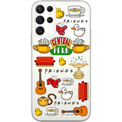 ERT GROUP Калъф Friends за Samsung Galaxy S23 Ultra, Прозрачен (WPCFRDS10094)