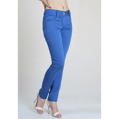 Rumena Син памучен панталон bf rumena